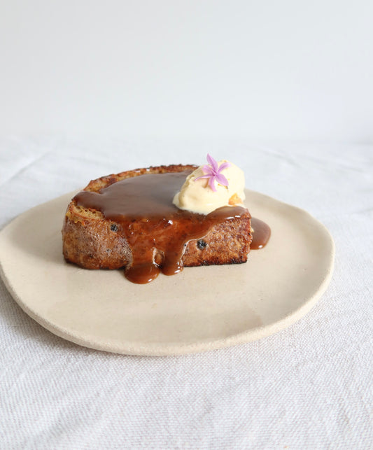 Pain perdu caramel aux morilles