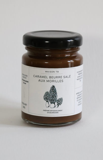 Caramel beurre salé aux Morilles